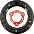 Trask Derby Cover/Power Plate Kit Black/Red #TM-0051-BK-RD Harley Davidson