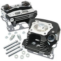 S&S Super Stock Cylinder Heads 89cc Black #106-3240 Harley Davidson