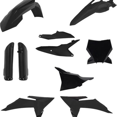 Acerbis Full Plastics Kit Black #2987140001 KTM 85 SX 2025-2026