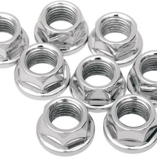 Colony Cylinder Base Nut Kit Chrome #9100-8 Harley Davidson