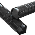 Accutronix Knurled Diamond Grips Black #GR101-SKIB Harley Davidson