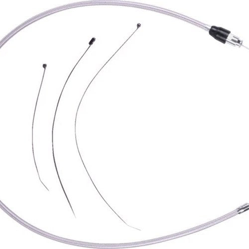 DS Quick Connect Clutch Cable 42" Sil/Chrome Harley FLHX/FLTRX 24-25
