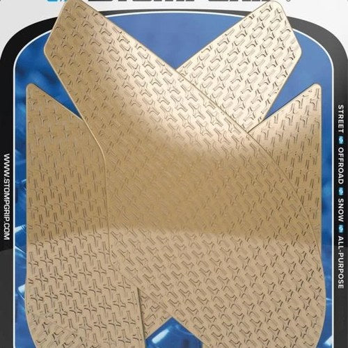 Stomp Icon Traction Tank Pad Clear #55-14-0137C for Kawasaki Z125 Pro 2017-2024