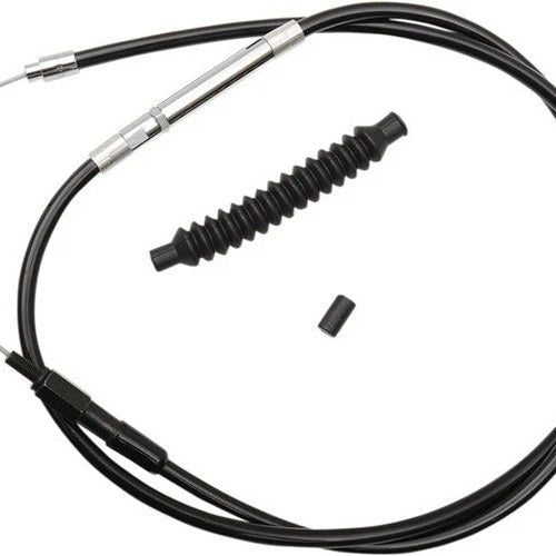 LA Choppers Black Vinyl Clutch Cable for 15-17" Ape Hangers #LA-8210C16B
