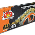 Moto-Master 520 GP Professional MX Racing Chain 118 Links Gold