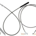 Fat Baggers EZ Install Cable Kit for 16" Ape Bars Stainless/Chrome #219916-C