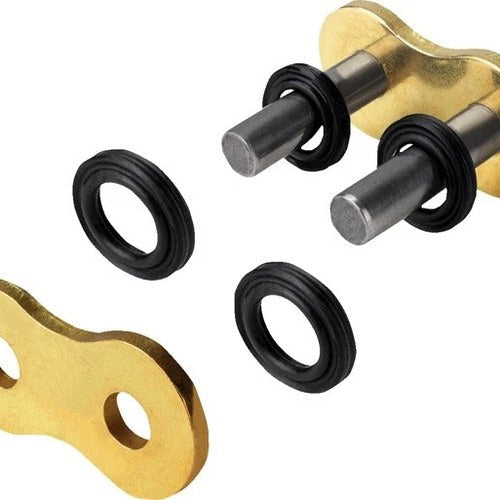 Regina 428 Zse Series Enduro Z-Ring Chain Rivet-Type Master Link Gold
