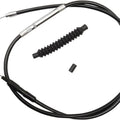 LA Choppers Black Vinyl Clutch Cable for 18-20" Ape Hangers #LA-8110C19B