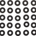James Rocker Cover Screw Washers 25-Pack #JGI-63858-49 Harley Davidson