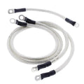 All Balls Battery Cable Kit Clear #79-3007 Harley Davidson