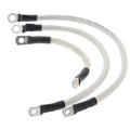 All Balls Battery Cable Kit Clear Harley Davidson Softail/Heritage Softail