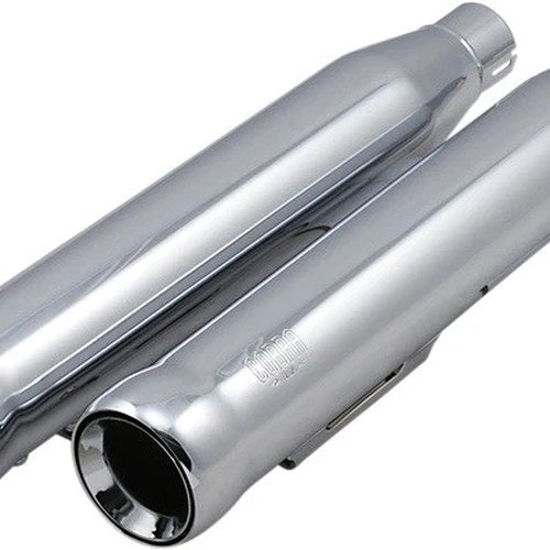 Cobra 3" Neighbor Hater Slip-On Mufflers Chrome #6045 Harley Davidson Dyna