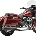 Cobra Rpt Slip-On Mufflers Black #6070RB Harley Davidson