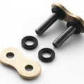 RK 530 Zxw Premium High Performance XW-Seal Chain Rivet Master Link Gold/Black