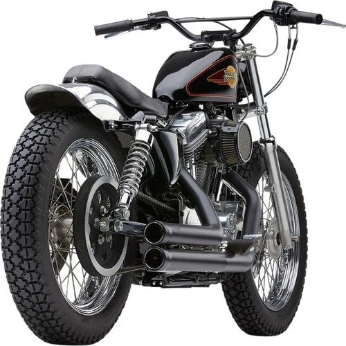 Cobra Speedster Short 909 Exhaust System Black #6701B Harley Davidson Sportster