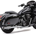 Cobra Tri-Flo Slip-On Mufflers Chrome for Kawasaki Vulcan Voyager/Vaquero/Nomad