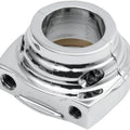 Performance Machine Dual-Cable Throttle Housing for Thread-In Cables Chrome