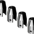 No-Mar Wheel Weight for Thick Spokes (3/8") 4-Pack Chromed Brass 1.3 oz.
