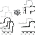 Colony Rocker Cover Nut Strip Kit Parkerized Harley-Davidson FL 1941-1947