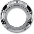Barnett Scorpion Series Clear Derby Cover Chrome #165295 Harley Davidson
