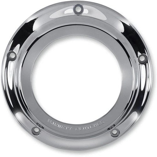Barnett Scorpion Series Clear Derby Cover Chrome #165295 Harley Davidson