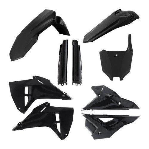 Acerbis Full Plastics Kit Black #2985980001 for Honda Crf 250/CRF 450 2025