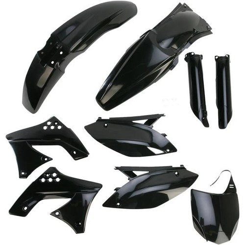 Acerbis Full Plastics Kit Black fits Kawasaki KX250F 2009-2012