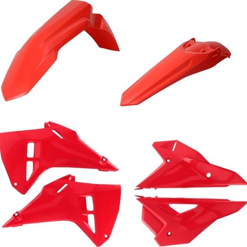 Acerbis Plastics Kit Red #2985990227 for Honda CRF250R 4-Stroke/CRF450R 2025