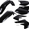 Acerbis Plastics Kit Black for Kawasaki KX250F 2004-2005