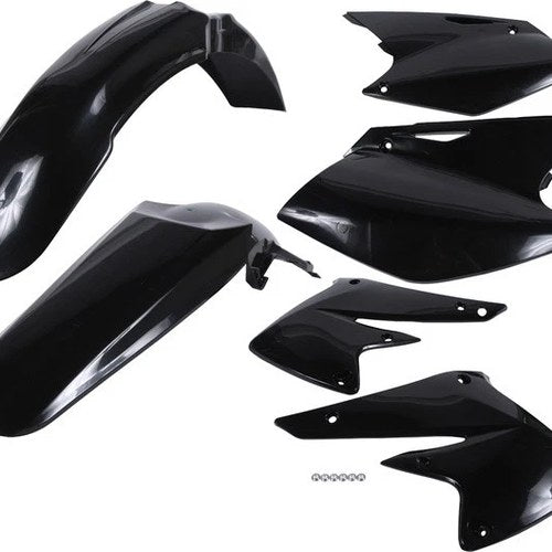 Acerbis Plastics Kit Black for Kawasaki KX250F 2004-2005