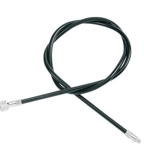 Drag Specialties Black Vinyl Front-Wheel Drive Speedometer Cable #173702