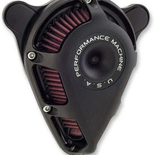 Performance Machine Jet Air Cleaner Black Ops #0206-2140-SMB Harley Davidson