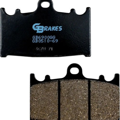 GBrakes Semi-Metallic Brake Pads #GB0510-69 for Kawasaki/Suzuki