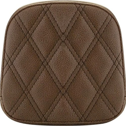 Saddlemen Explorer/Step-Up Tall Sissy Bar Pad 7.5"W x 7.5"H Brown #284374