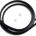DS Black Vinyl Alternate Length Hydraulic Clutch Line 74-1/8" +4" Black #211945