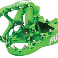 Flo Pro Series Footpegs Green for Kawasaki KX450F/KX250F 4-Stroke/KLX450R
