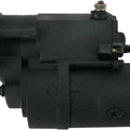 Terry Components 2.0kW Starter Motor Black Wrinkle #773594 Harley Davidson