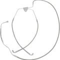 DS Braided Brake Line Kit ABS Front Lower Harley Davidson #143773