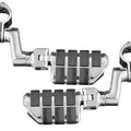 Kuryakyn Driver Offset Dually Iso Highway Footpegs w/Magnum Quick Clamp 1.25"