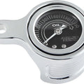 Arlen Ness Method Oil Pressure Gauge Kit Chrome 610-100 Harley Milwaukee Eight