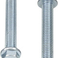 Bolt Motorcycle Hardware Hex Head Flange Bolts M6 x 35mm 8mm 10-Pack