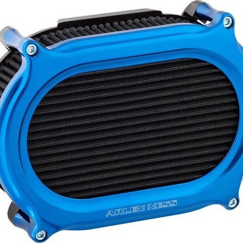 Arlen Ness Stage II Performance Air Filter Kit Blue #600-189 Harley Davidson
