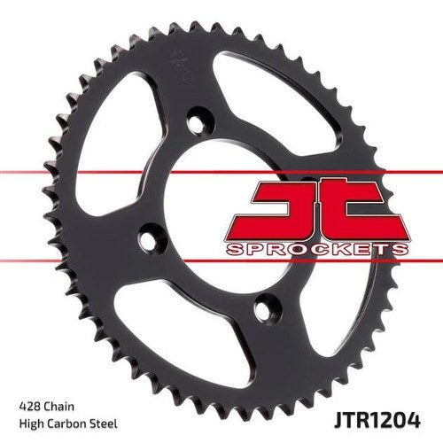 JT Steel Rear Sprocket 428 46T for Honda CRF125F/CRF125F Big Wheel 2014-2018