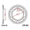JT Steel Rear Sprocket 530 45T #JTR502.45 for Kawasaki