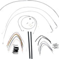 Burly Cable/Brake Line Kit for 16" Ape Hangers Stainless Braid #B30-1056