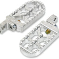 Joker Machine Adjustable Footpegs Serrated Long Raw Harley Davidson Sportster