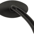 Biker's Choice Oval Mirrors Black