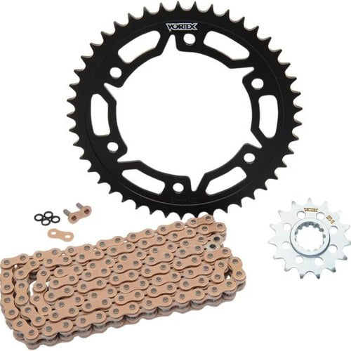 Vortex Hfrs Hyper Fast Chain & Sprocket Kit 520 Conversion 16/45T Gold #CKG6309