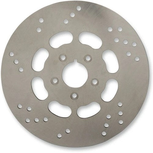 Drag Specialties Stainless Steel Drilled Brake Rotor Front 11.5" #174475