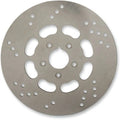 Drag Specialties Stainless Steel Drilled Brake Rotor Front 11.5" #174475